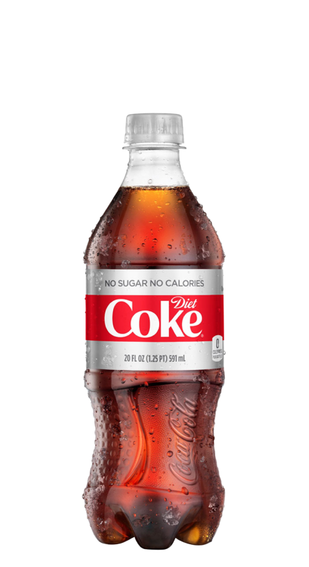 Diet Coke Plastic Bottle