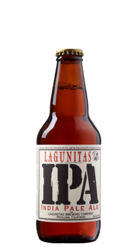 Lagunitas Glass Beer Bottle