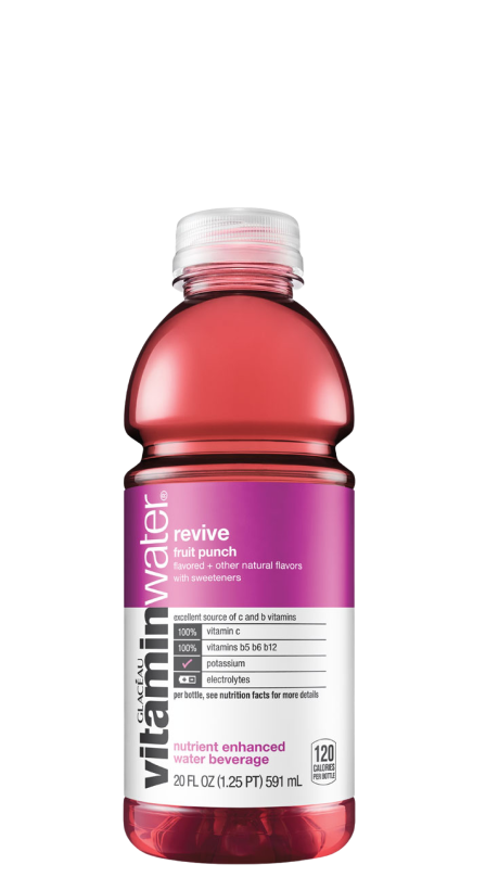 vitaminwater plastic bottle